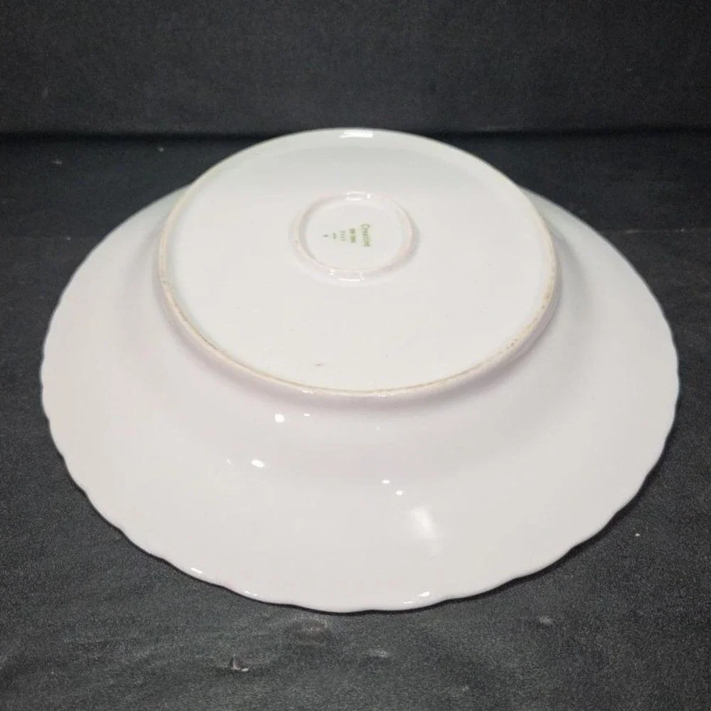 Creative Fine China Regency Rose Oval Platter #2345, Vintage Floral Servingware‎